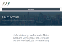 Tablet Screenshot of fmzumtobel.com